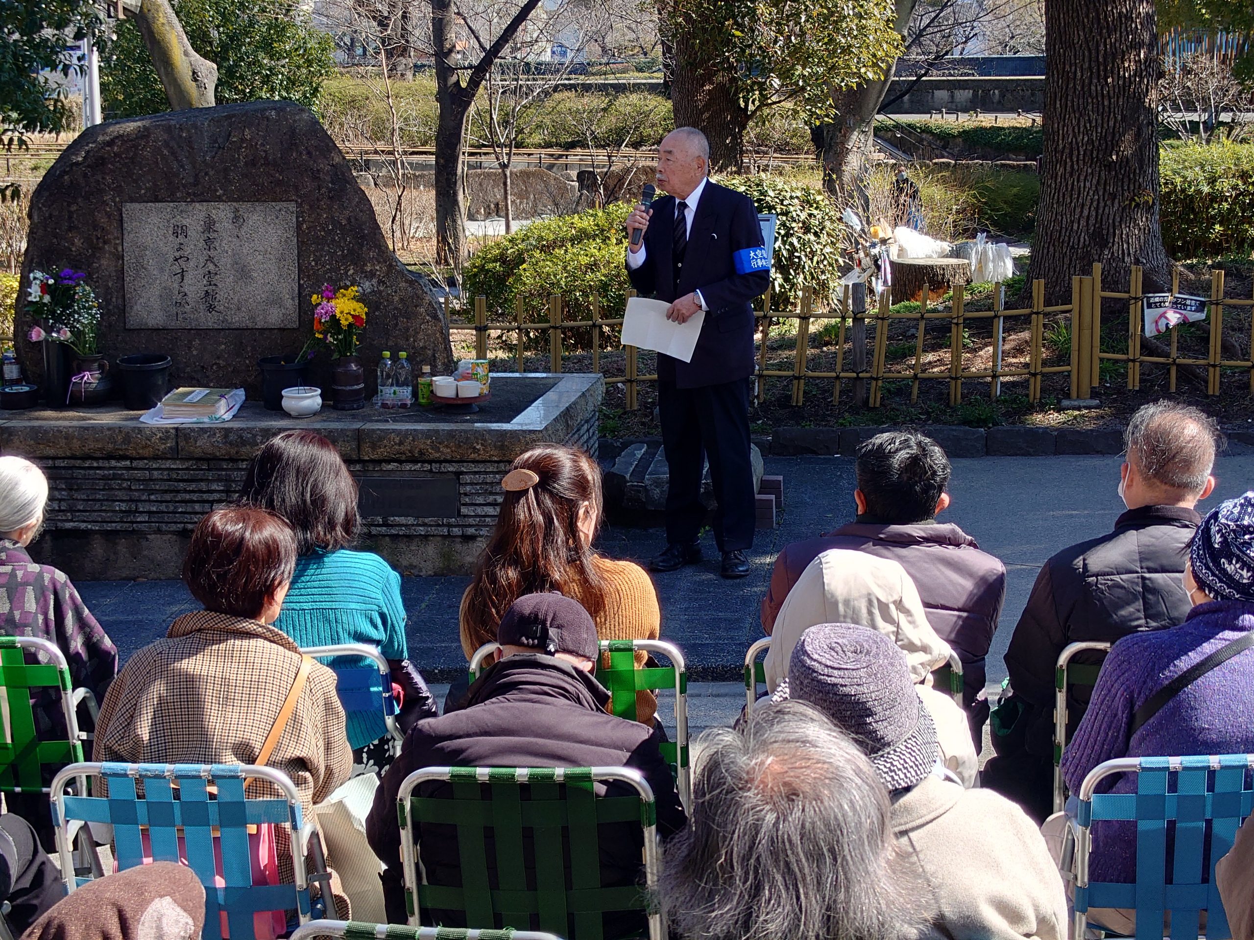 東京大空襲資料展の川杉実行委員長が逝去。追悼。