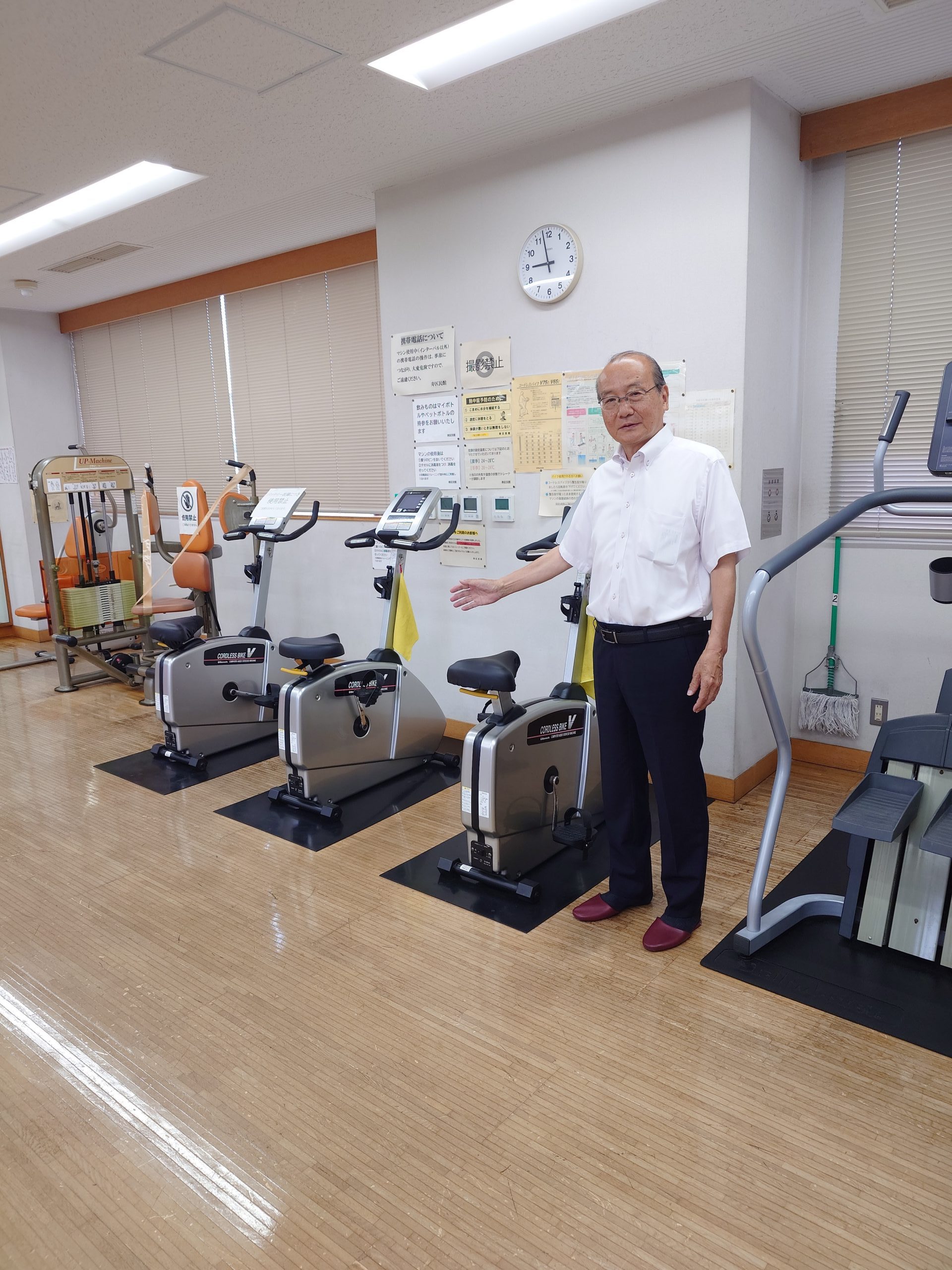 ５区民館トレーニング室の廃止は見直しを