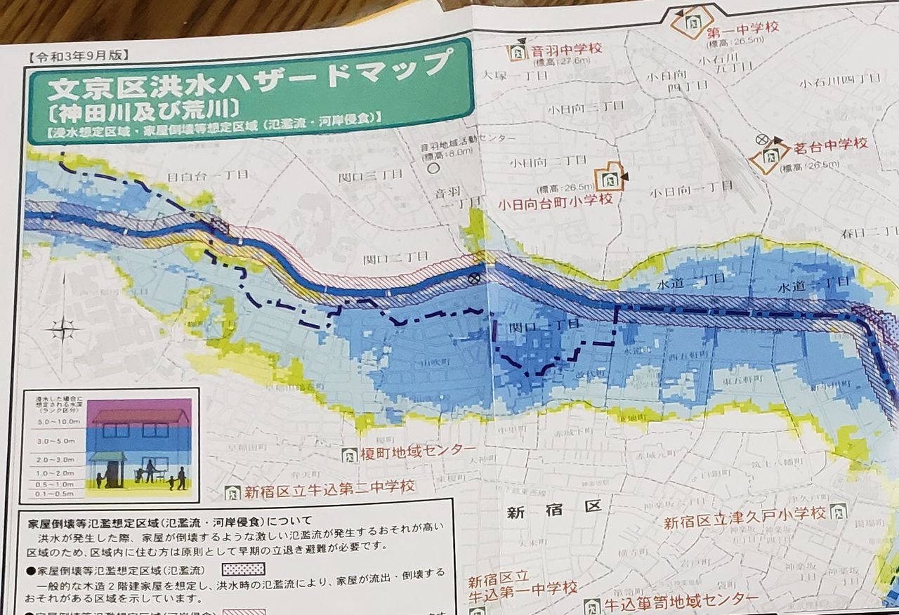 神田川流域の豪雨対策