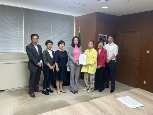 区民の暮らしと営業を守るための緊急要請を行う　